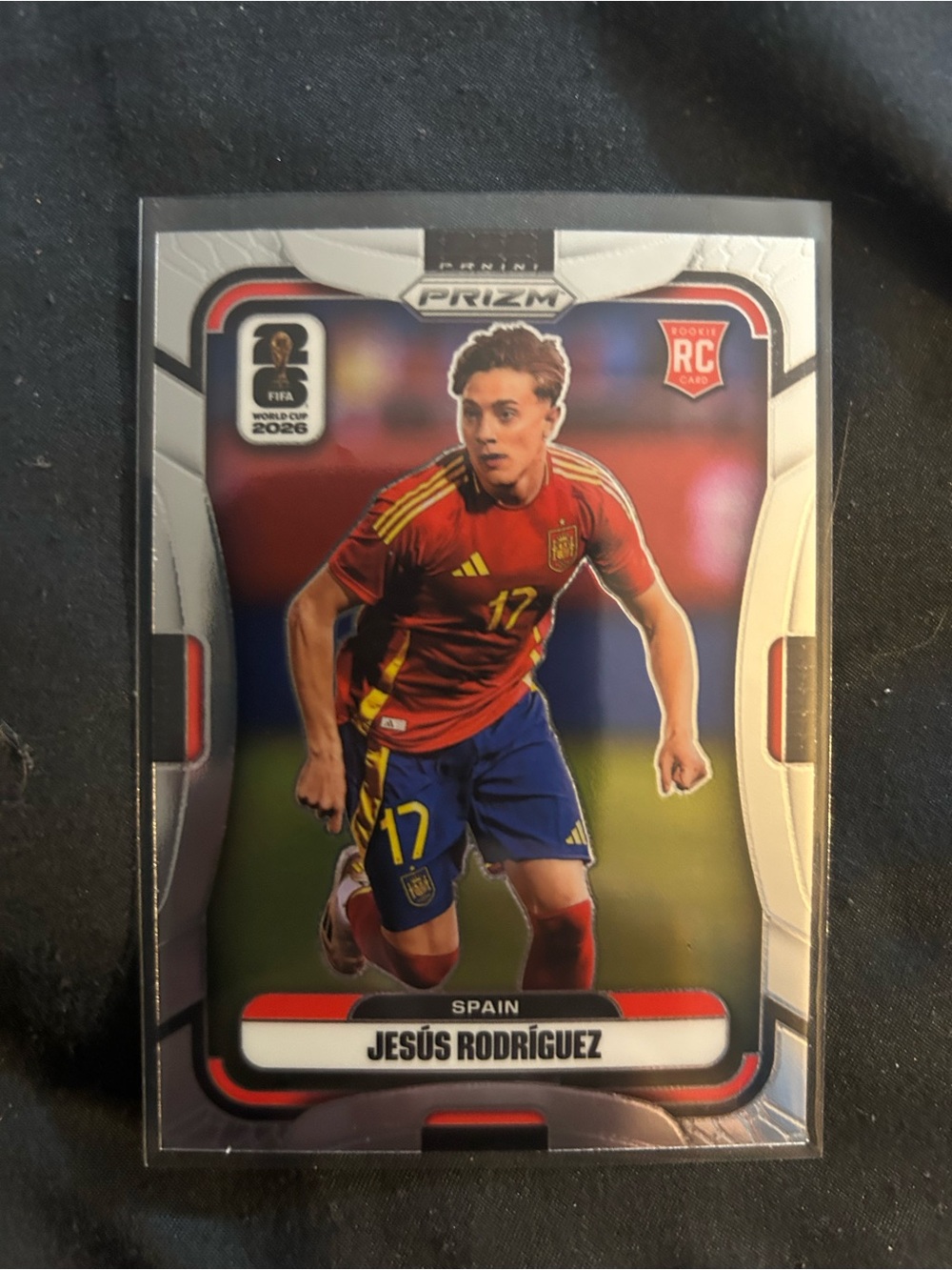 Panini Prizm Kids Trading Card - Red, Blue, Yellow